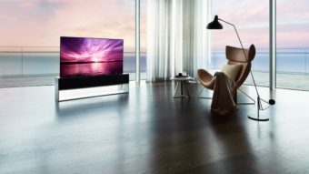 LG lança Signature OLED R, TV 4K OLED enrolável bem cara