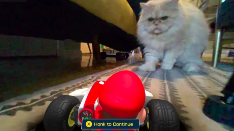 Mario Kart Live da Nintendo vira o novo inimigo dos gatos
