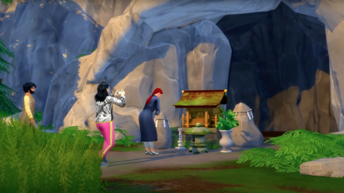 Pacote de expansão Diversão na Neve, de The Sims 4 (Imagem: Divulgação/EA)