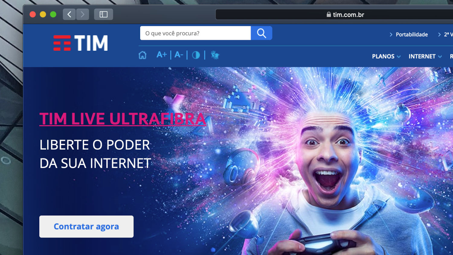 Internet TIM Fibra