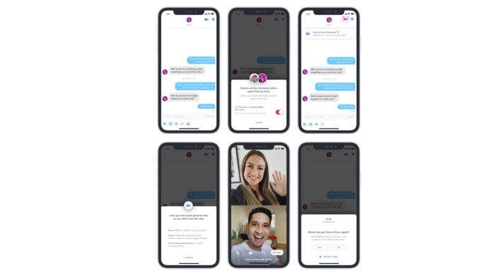 Videoconferência do Tinder (Imagem: Divulgação/Tinder)