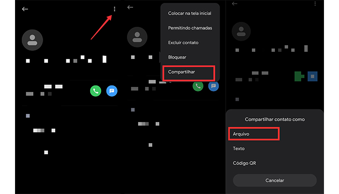 Como transferir contatos de um celular para outro via Bluetooth (Imagem: Reprodução/MIUI 12)