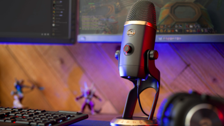 Microfone Blue Yeti X traz filtros de voz de World of Warcraft
