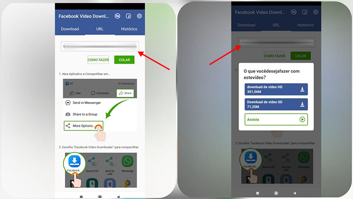 Como baixar vídeo do Facebook no celular sem instalar aplicativos