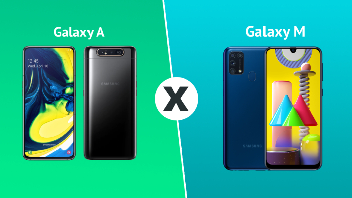 Linha Galaxy A versus Galaxy M (Imagem: Leandro Kovacs/Tecnoblog)