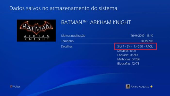 Como ver quantas horas de jogo você tem no PS4