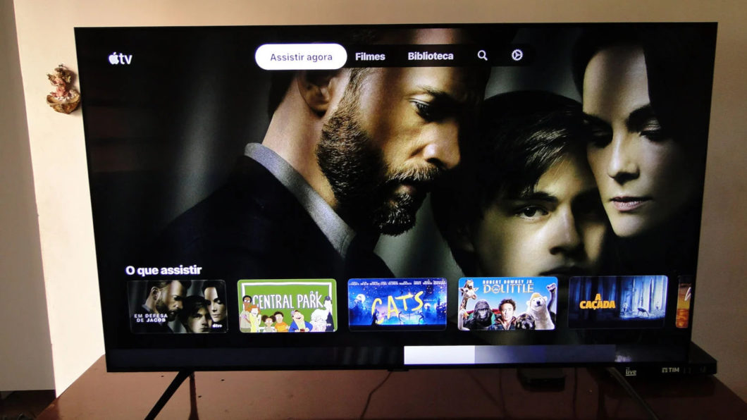 Apple TV+ em TV Samsung (Imagem: Ronaldo Gogoni/Meio Bit)