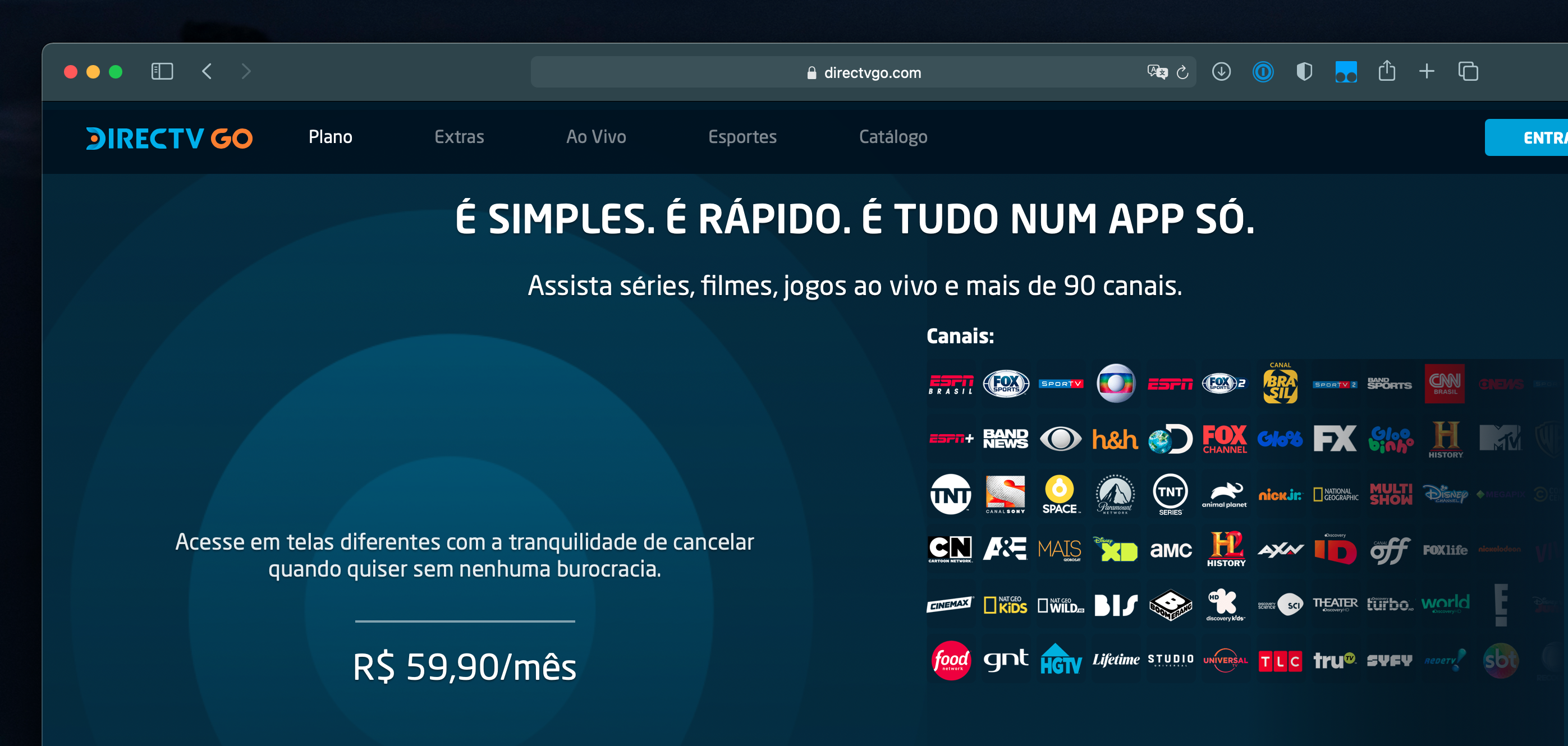 Serviço de IPTV DirecTV GO chega ao Brasil a partir de R$ 59,90 com HBO  grátis