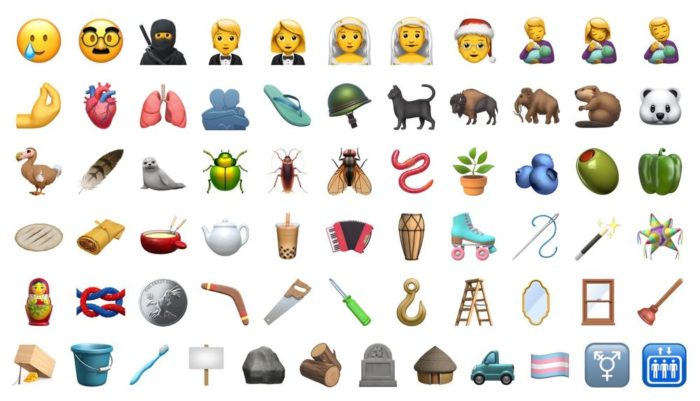 Emojis do iOS 14.2 (Imagem: Reprodução/Emojipedia)