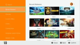 Nintendo eShop para Switch está chegando ao Brasil com 400 jogos