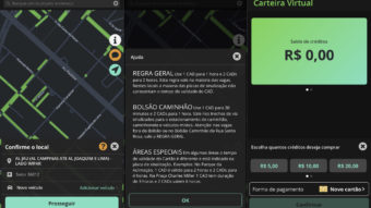 Zona Azul em São Paulo exige app da Estapar para estacionar