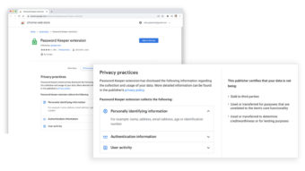 Google exige que extensões do Chrome expliquem coleta de dados