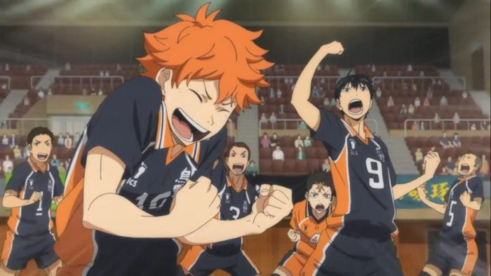 HAIKYUU DUBLADO NA CRUNCHYROLL.