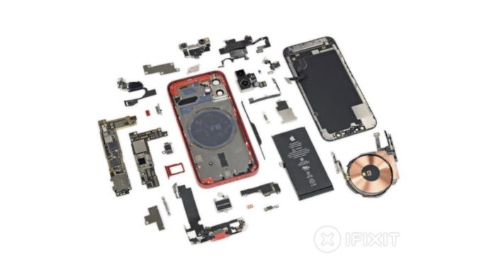 Desmanche do iPhone 12 Mini mostra que Apple não reduziu só a bateria