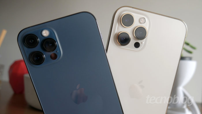 iPhone 12 Pro e Pro Max (Imagem: Paulo Higa/Tecnoblog)