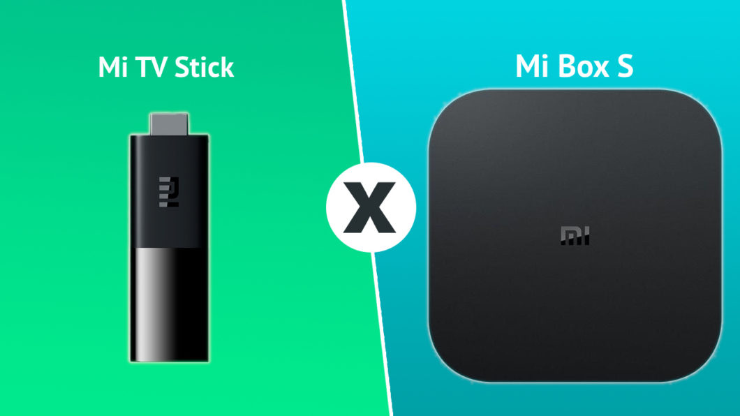 Mi TV Stick vs. Mi Box S (Imagem: Tecnoblog)