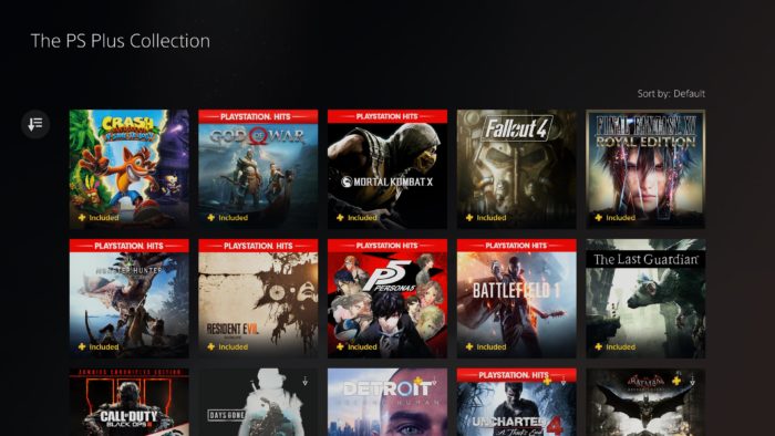 PS Plus Collection do PS5 também funciona no PS4