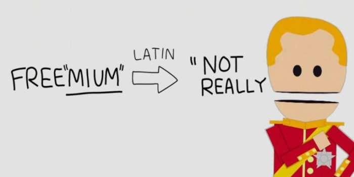 Em latim, "mium" significa "não exatamente" (Imagem: South Park Studios/Comedy Central/ViacomCBS) / free to play