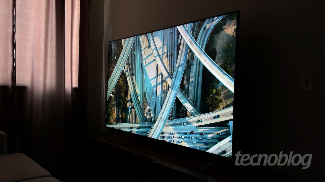 TV 4K LG Nano90 (Imagem: Paulo Higa/Tecnoblog)