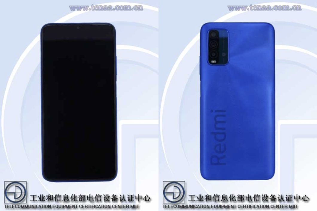 Suposto Xiaomi Redmi Note 10 aparece no TENAA (Imagem: Reprodução/TENAA)