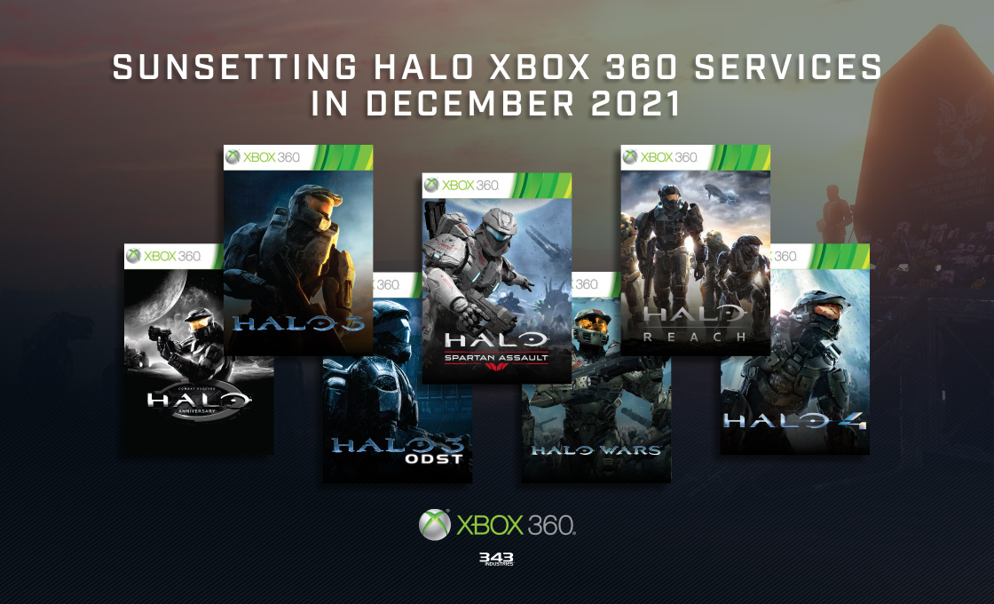 Halo 3, 4 e Reach vão perder serviços online no Xbox 360