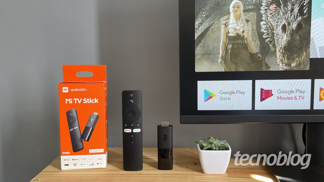 Xiaomi Mi TV Stick (Imagem: Darlan Helder/Tecnoblog)