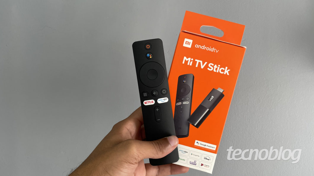 Xiaomi Mi TV Stick (Imagem: Darlan Helder/Tecnoblog)
