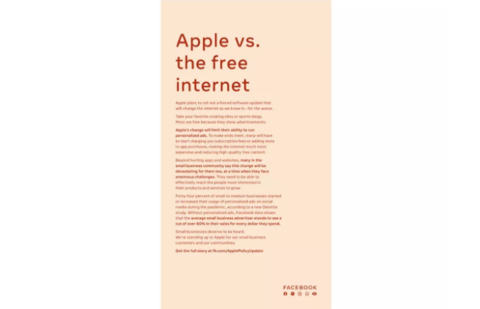 Apple vs Free Internet