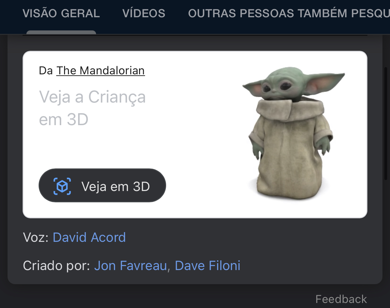 Animais em 3D do Google na sua sala!