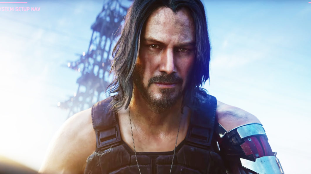 Keanu Reeves é um dos destaques de Cyberpunk 2077 (Imagem: CD Projekt Red/Divulgação)