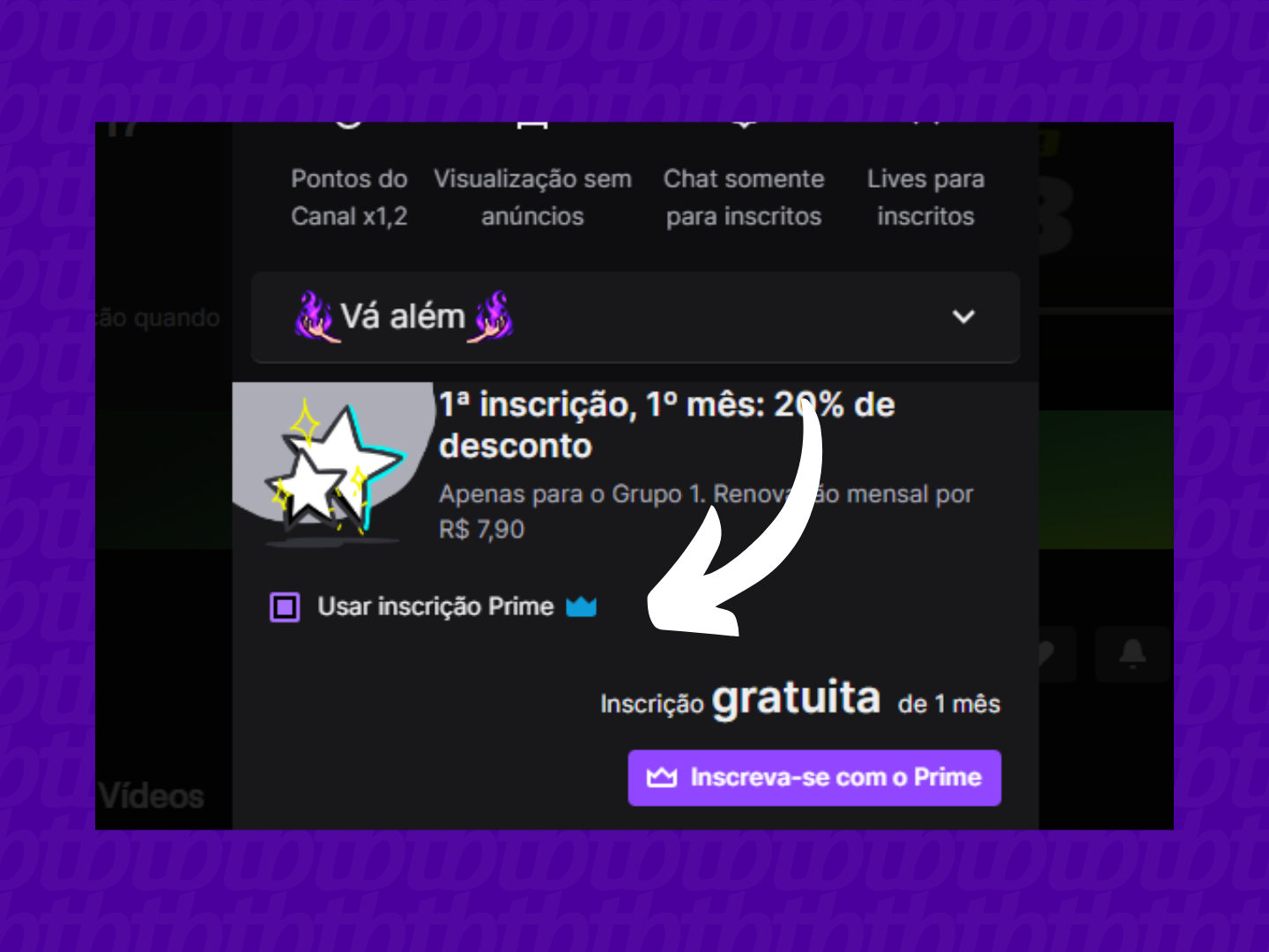  Como dar subscribe na Twitch com Amazon Prime