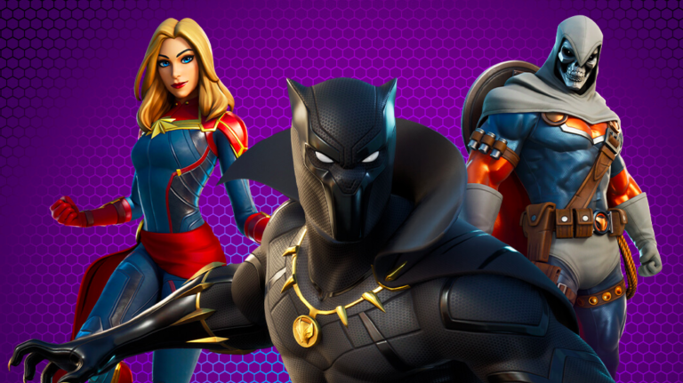 Fortnite adiciona Pantera Negra, Capitã Marvel e Treinador