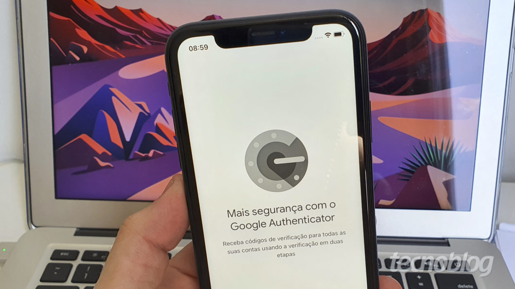 Google Authenticator (Imagem: Bruno Gall De Blasi/Tecnoblog)