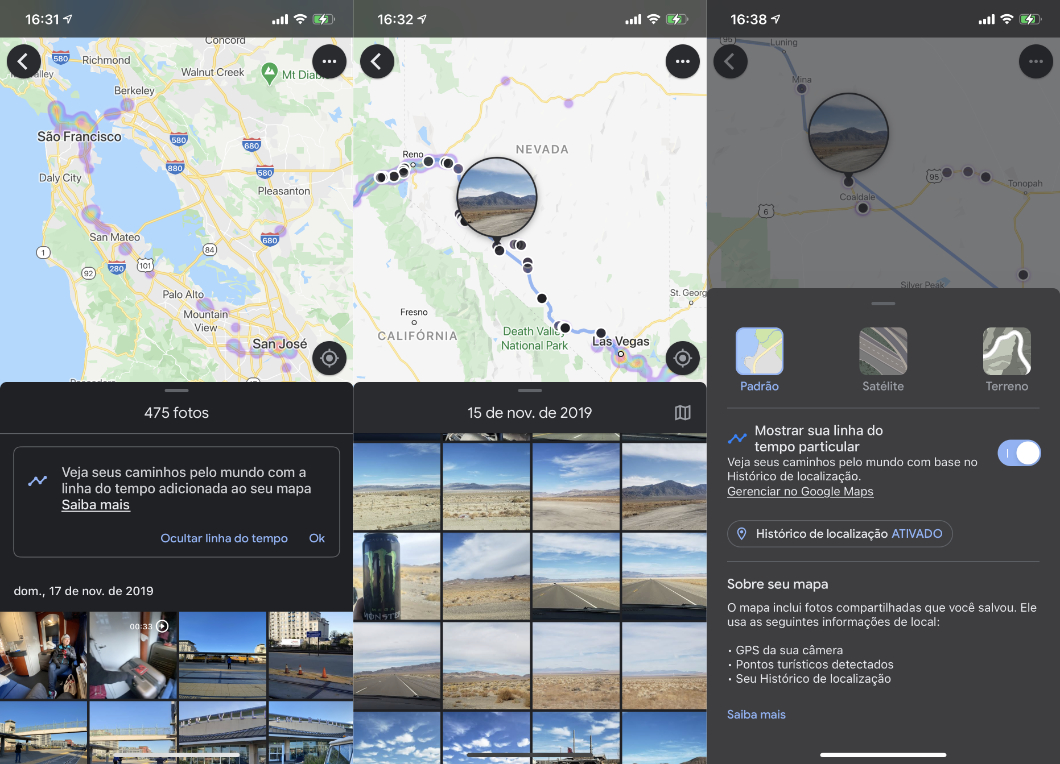 Google Fotos se integra ao Maps para relembrar viagens