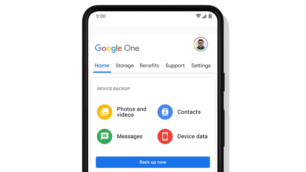 Google One no Android (Imagem: Reprodução/YouTube)