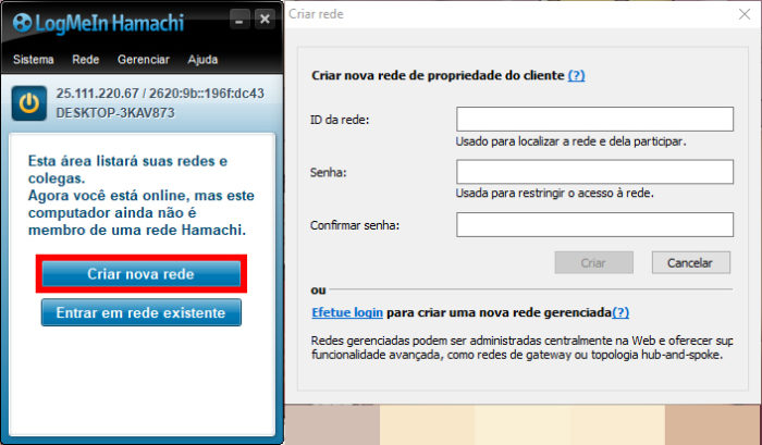 Como jogar Minecraft via Hamachi [LogMeIn Server] – Tecnoblog