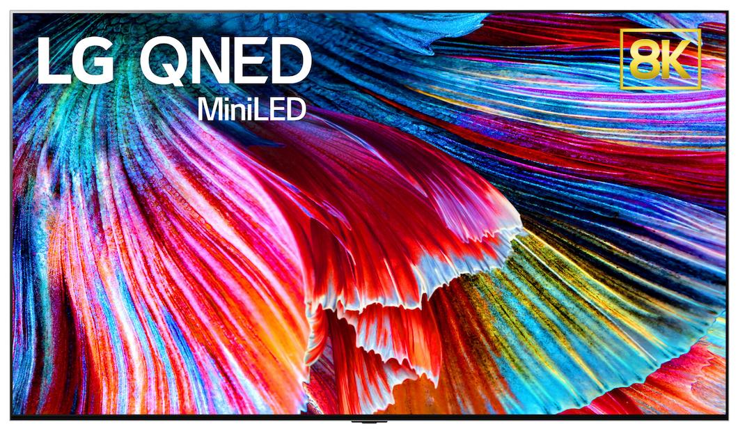 LG QNED 8K utiliza painel Mini LED (Imagem: divulgação/LG)