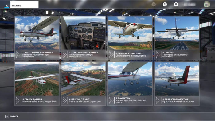 Modo Treinamento de Voo de Microsoft Flight Simulator (Imagem: Asobo Studio/Xbox Game Studios)