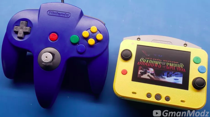 Nintendo 64 ganha versão portátil a partir do console oficial