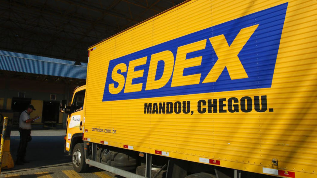 Caminhão do Sedex (Imagem: Fernando Frazão/Agência Brasil)
