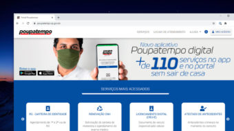 Poupatempo chega a 110 serviços online, incluindo renovação de CNH