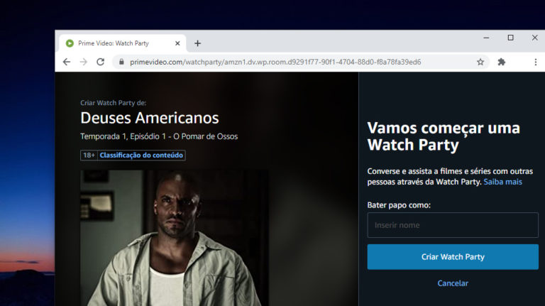 Amazon Prime Video traz recurso Watch Party ao Brasil