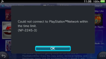 Loja online do PS Vita sai do ar e apresenta erros