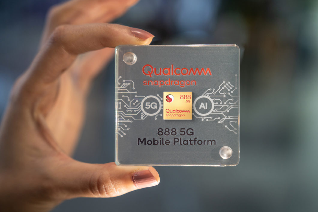 Qualcomm Snapdragon 888 5G (Imagem: Divulgação/Qualcomm)