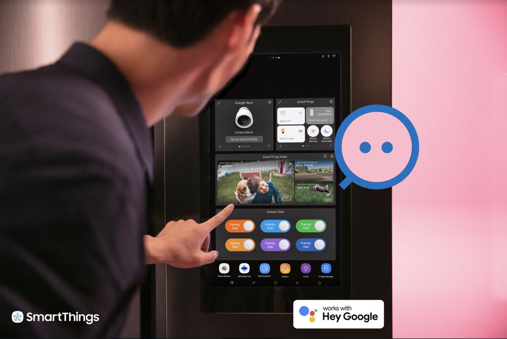 Samsung SmartThings poderá controlar dispositivos do Google
