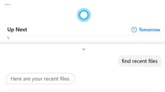 Windows 10 testa buscar e abrir arquivos usando Cortana