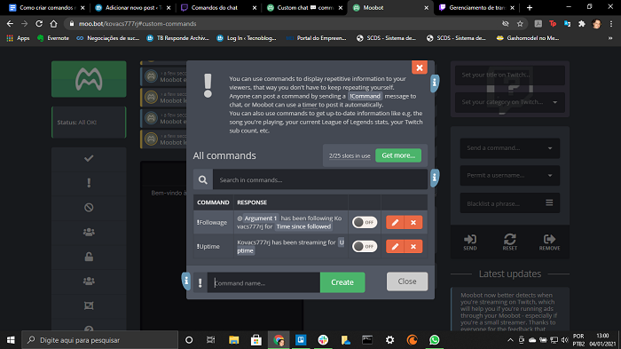 Como criar comandos na Twitch – Tecnoblog
