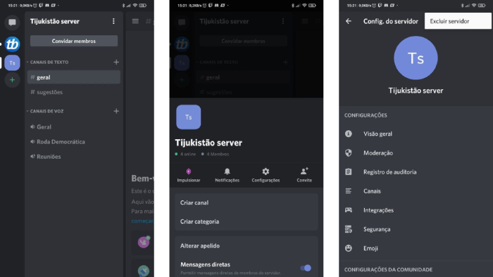 Como sair de um servidor no Discord [Celular e PC] – Tecnoblog