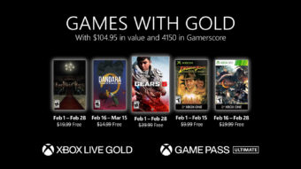 Xbox Live Gold de fevereiro tem Gears 5, Resident Evil e mais jogos grátis