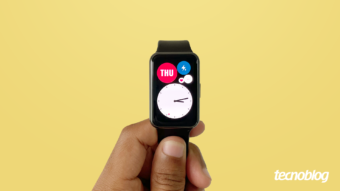 Smartwatch Huawei Watch Fit: elegância e muitos recursos de saúde